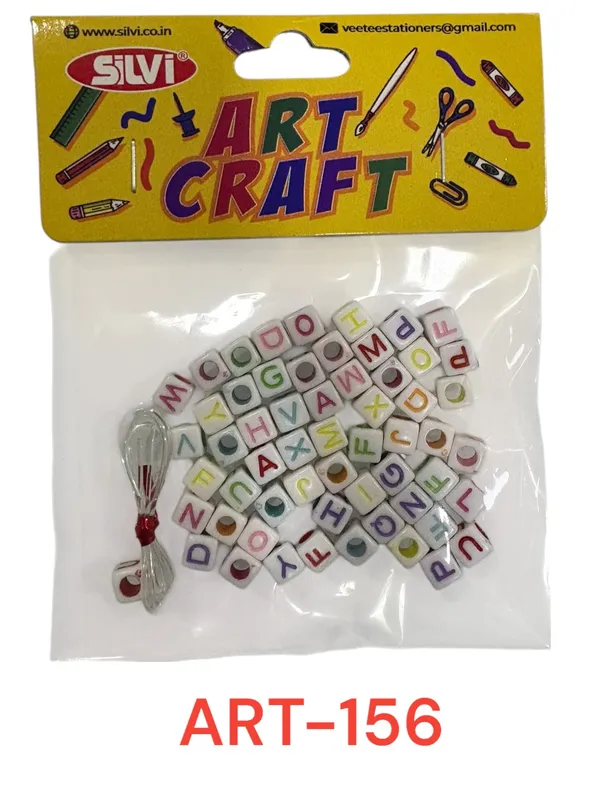 Multicolor_Square_Alphabet_Letter_Beads_For_Diy_Crafts_Pack_of_8