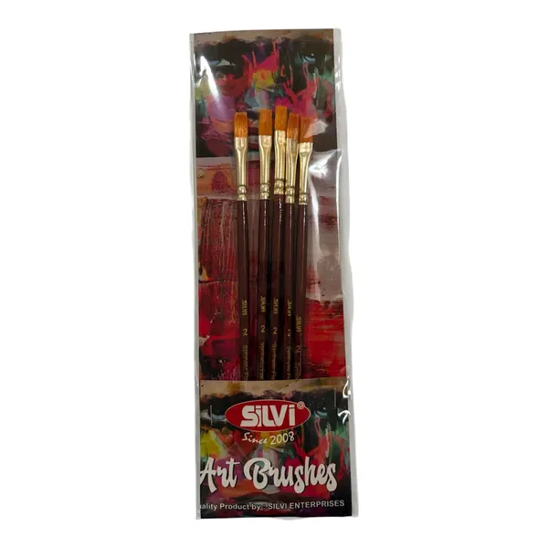 Silvi_Wooden_Assorted_Art_Brush_Set_For_Artists_Pack_of_2