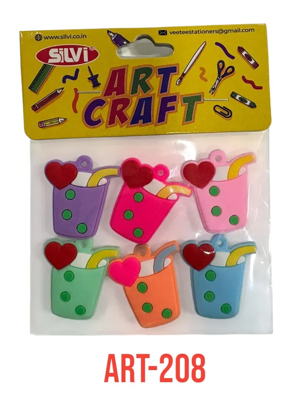 Multicolour_Watering_Can_Shaped_Craft_Embellishments_Set_Pack_of_8