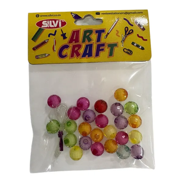 Multicolour_Translucent_Faceted_Craft_Beads_Set_Pack_of_8