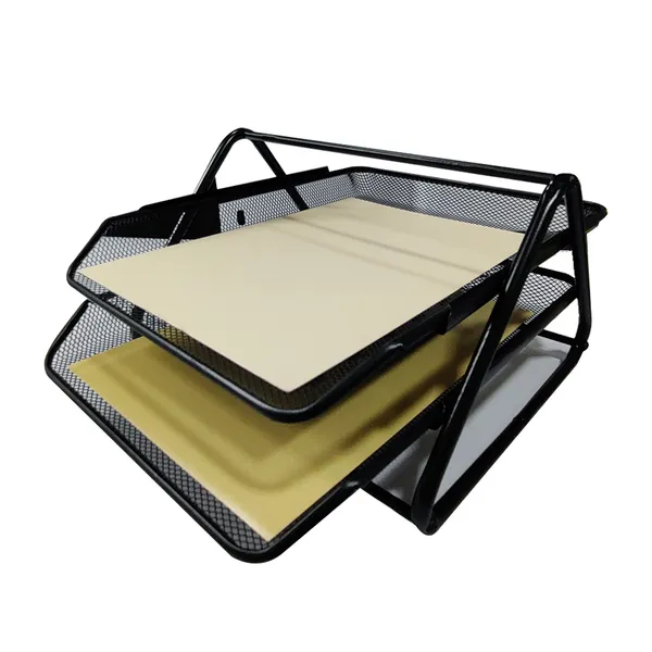 Black_Metal_Two-Tier_Mesh_Paper_Tray_Organizer