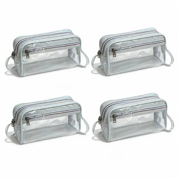 Transparent_Pvc_Dual_Zip_Pencil_Pouch_With_Handle_Pack_of_4
