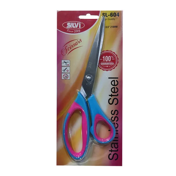 Silvi_Blue_Stainless_Steel_Scissors_With_Ergonomic_Handles_Pack_of_3