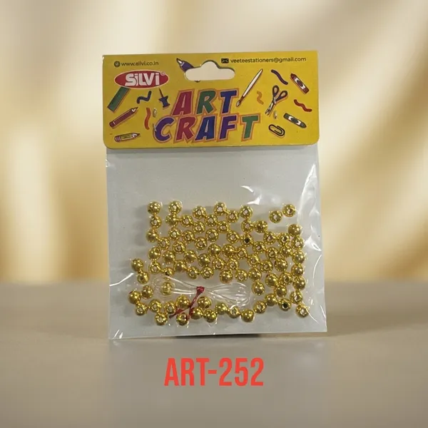 Plastic_Decorative_Gold_Tone_Bead_Chain_For_Crafts_Pack_of_8