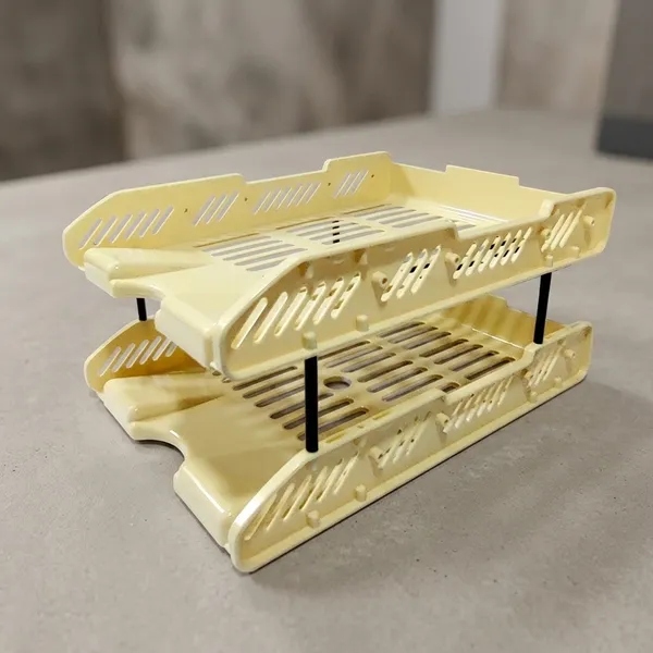 Silvi_Beige_Plastic_Two-Tier_Desk_Organizer_Tray