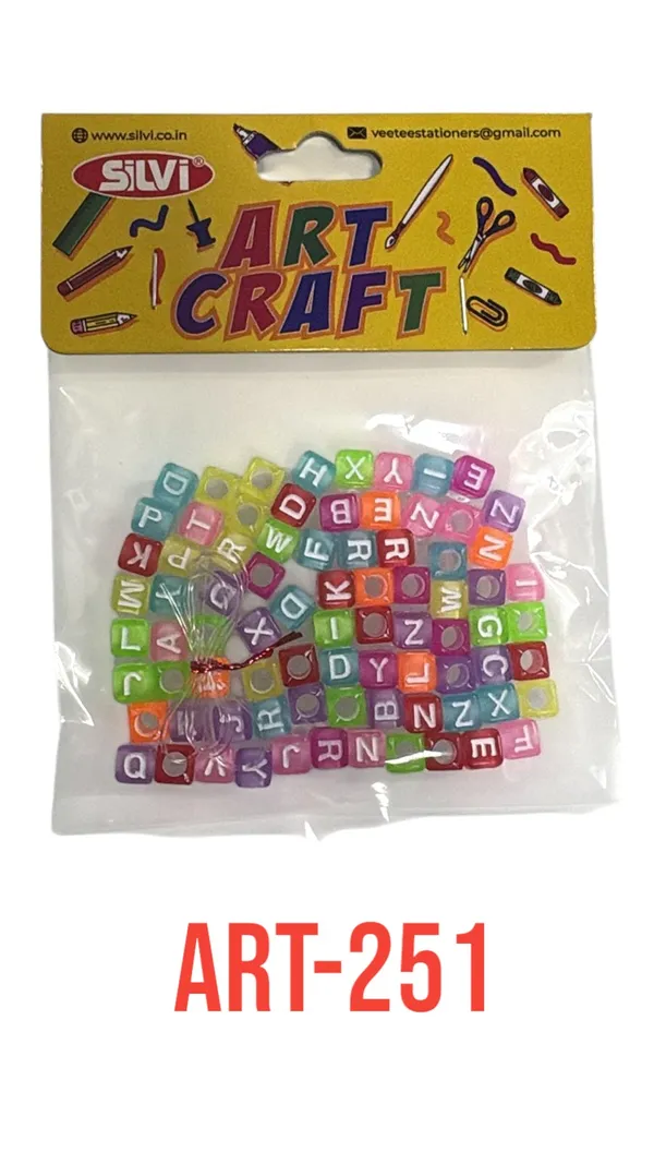 Silvi_Multicolour_Plastic_Cube_Alphabet_Beads_For_Diy_Crafts_Pack_of_8