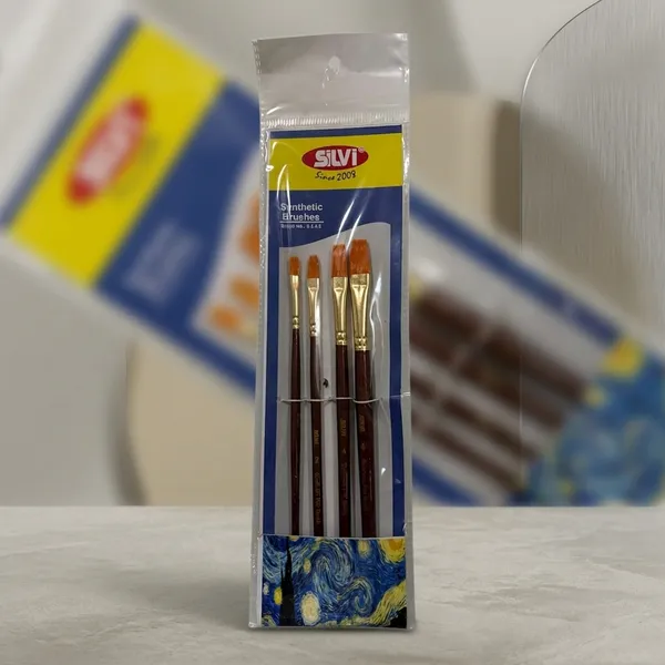 Silvi_Synthetic_Bristle_Paint_Brush_Set_For_Artists_Pack_of_3