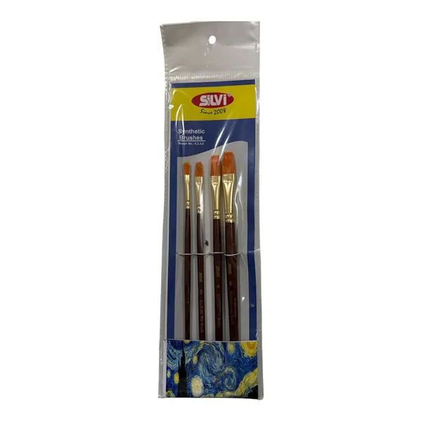 Silvi_Synthetic_Bristle_Paint_Brush_Set_For_Artists_Pack_of_3