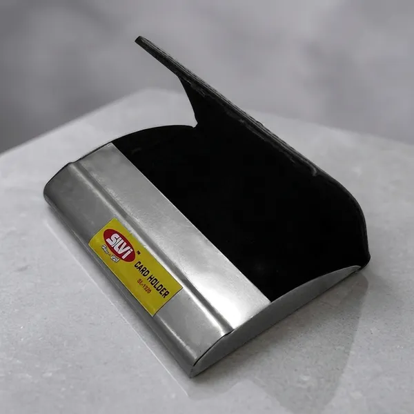 Black_Silver_Leather_Angled_Card_Holder_For_Professionals_Pack_of_3
