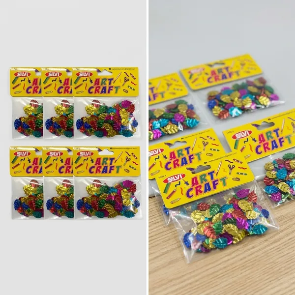 Silvi_Multicolour_Metallic_Assorted_Craft_Embellishments_Pack_Pack_of_8