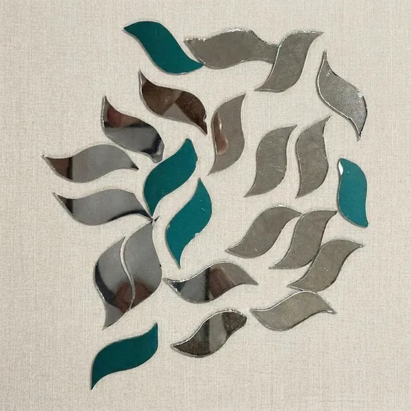 Teal_Silver_Mirror_Metallic_Leaf_Decorative_Wall_Stickers_Pack_of_8