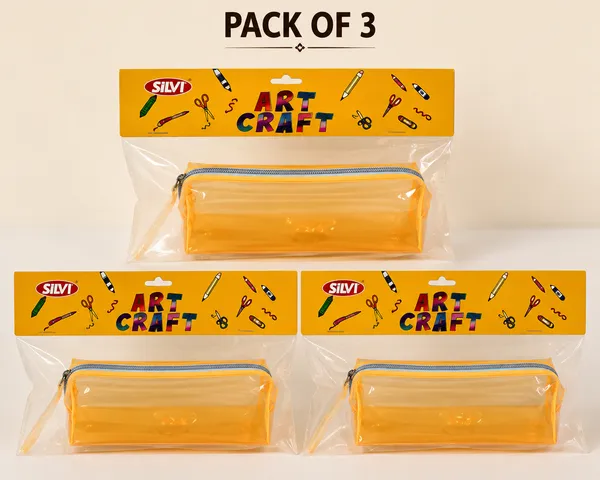 Yellow_Pvc_Transparent_Zip_Pencil_Pouch_For_Students_Pack_of_3