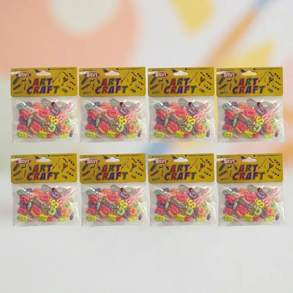 Multicolour_Assorted_Plastic_Craft_Beads_Pack_Pack_of_8