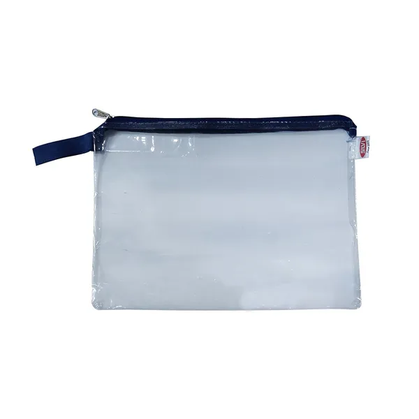 Clear_Plastic_Navy_Trim_Zipper_Pouch_Pack_of_7