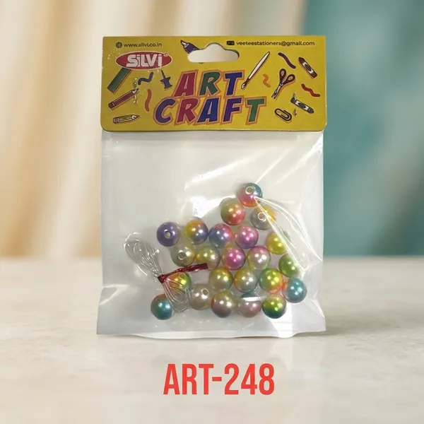 Multicolour_Pearl_Finish_Round_Craft_Beads_Pack_Pack_of_8