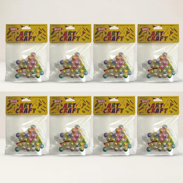 Multicolour_Pearl_Finish_Round_Craft_Beads_Pack_Pack_of_8
