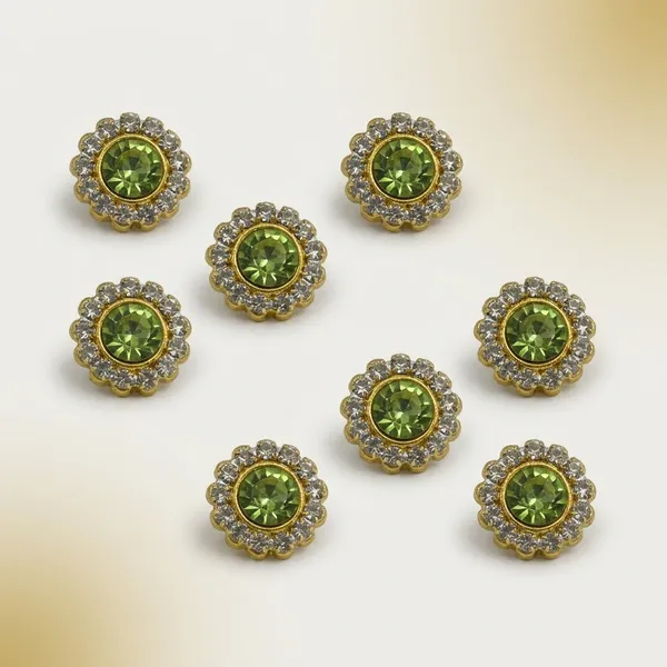 Gold_And_Silver_Floral_Craft_Embellishments_Pack_of_8