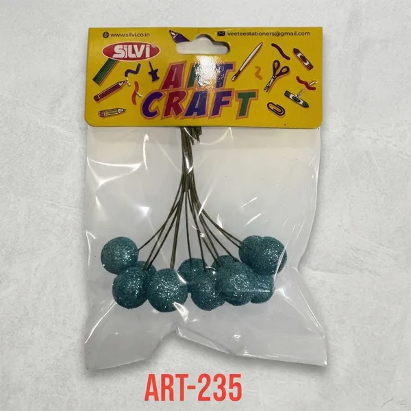 Blue_Glitter_Craft_Balls_On_Wire_Stems_Pack_of_8