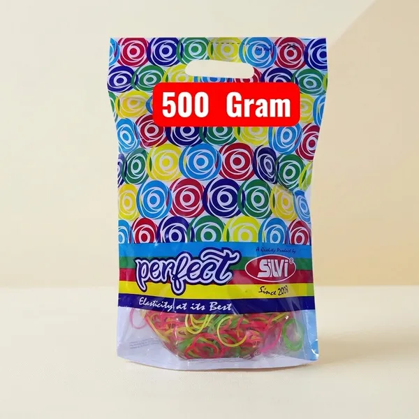 Silvi_Multicolour_Elastic_Hair_Bands_500G_Pack