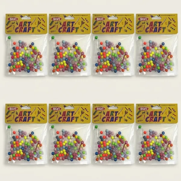 Silvi_Multicolour_Plastic_Round_Bead_Craft_Kit_Pack_of_8