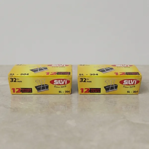 Silvi_32Mm_Metal_Binder_Clips_Pack_Of_12_Pack_of_2