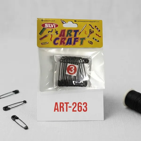 Silvi_Black_Metal_Safety_Pins_For_Sewing_And_Crafts_Pack_of_8