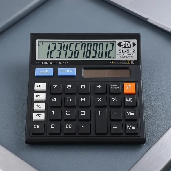 Silvi_Sl-512_12-Digit_Check_And_Correct_Desktop_Calculator