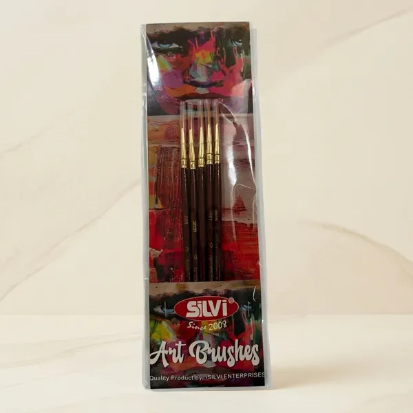 Silvi_Wooden_Handle_Assorted_Art_Paint_Brush_Set_Pack_of_4