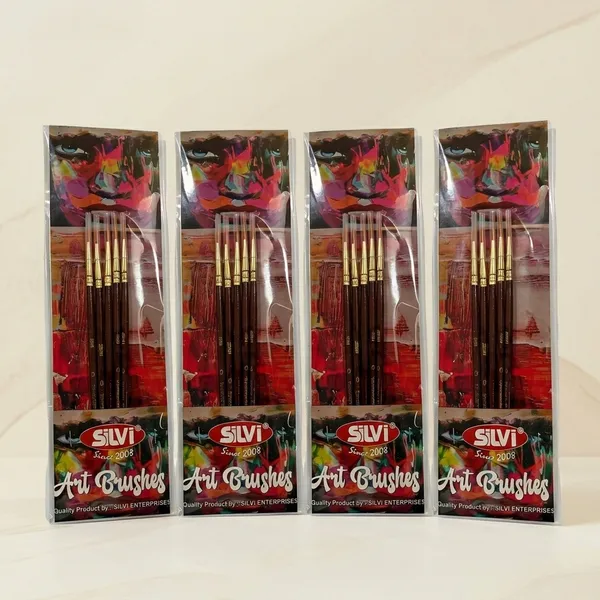 Silvi_Wooden_Handle_Assorted_Art_Paint_Brush_Set_Pack_of_4