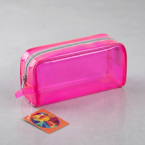 Pink_Pvc_Glossy_Zip_Pencil_Pouch_For_Students_Pack_of_3