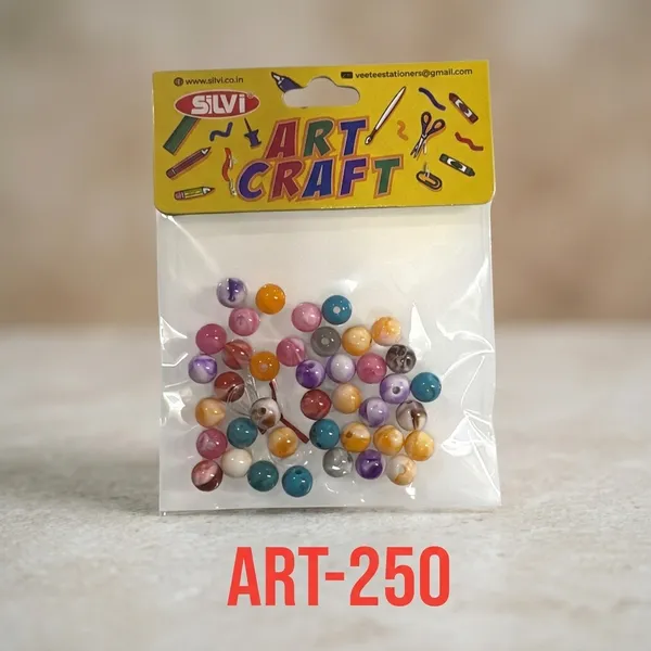 Multicolour_Assorted_Round_Craft_Beads_Pack_Pack_of_8