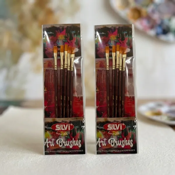 Silvi_Wooden_Assorted_Art_Brush_Set_For_Artists_Pack_of_2