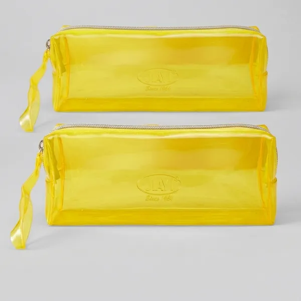 Yellow_Transparent_Pvc_Zipper_Pencil_Pouch_Pack_of_3