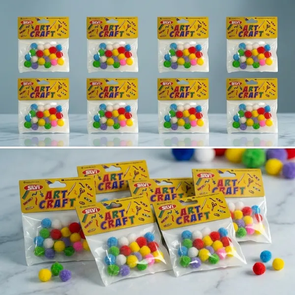 Silvi_Multicolour_Woolen_Assorted_Round_Craft_Pom_Poms_Pack_of_8