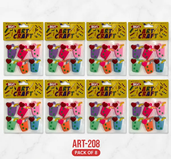 Multicolour_Watering_Can_Shaped_Craft_Embellishments_Set_Pack_of_8