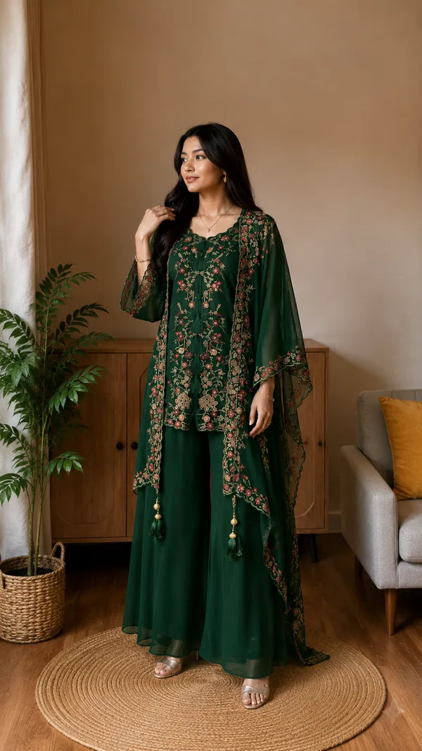 Green_Floral_Embroidered_Kurta_Palazzo_Set_with_Dupatta