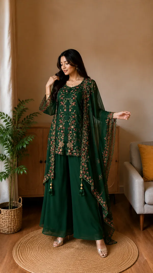 Green_Floral_Embroidered_Kurta_Palazzo_Set_with_Dupatta
