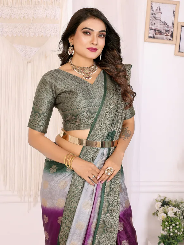 3D_Multi_Coloured_Dying_Premium_Soft_Satin_Silk_Saree