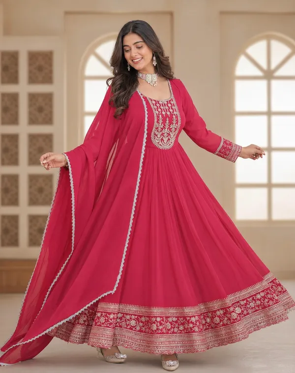 Pink_Georgette_Embroidered_Anarkali_Gown_For_Women
