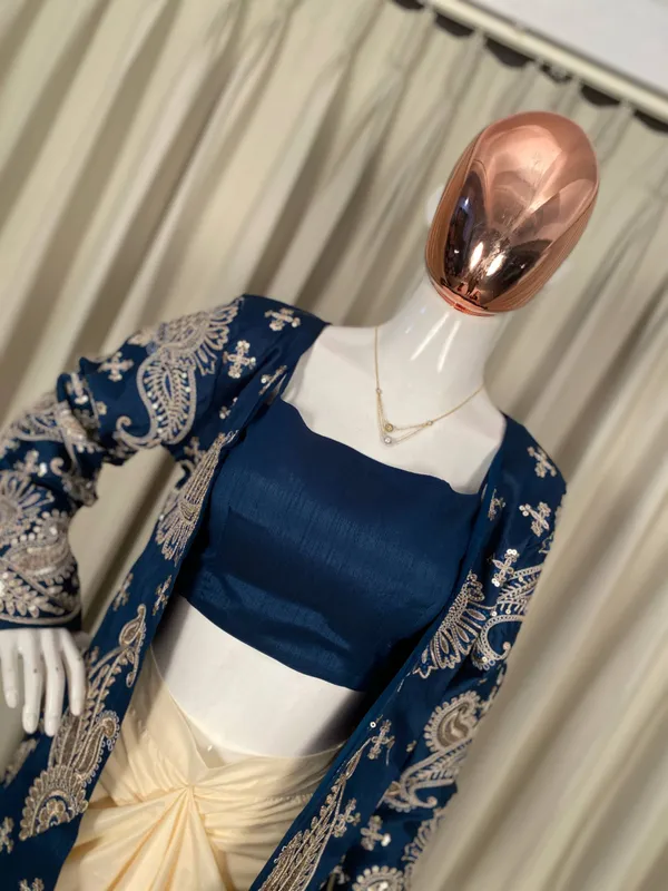 Blue_Floral_Embroidered_Jacket_with_Crop_Top_&_Cream_Dhoti_Pants_Set