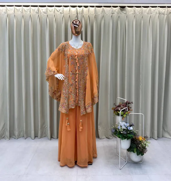 Orange_Embroidered_Kurta_Palazzo_Set_with_Dupatta