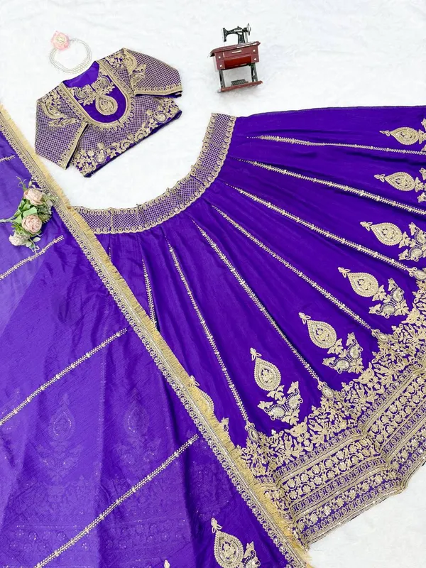Purple_Vichitra_Silk_Embroidered_Bridal_Lehenga_Choli_For_Women