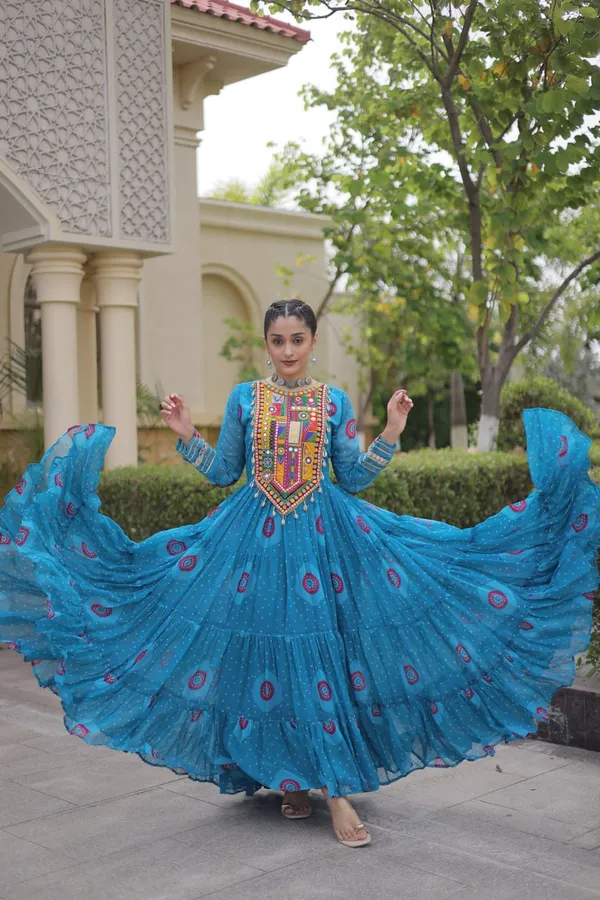 Blackfestiva_Navratri_Special_Blue_Designer_Gown_for_Women_|_Dandiya_Wear