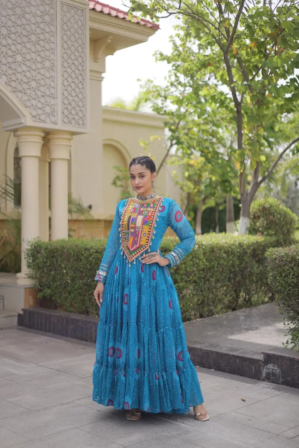 Blackfestiva_Navratri_Special_Blue_Designer_Gown_for_Women_|_Dandiya_Wear