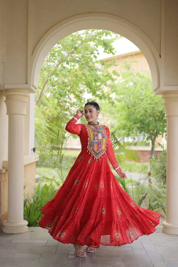 Blackfestiva_Navratri_Special_Red_Designer_Gown_for_Women_|_Dandiya_Wear