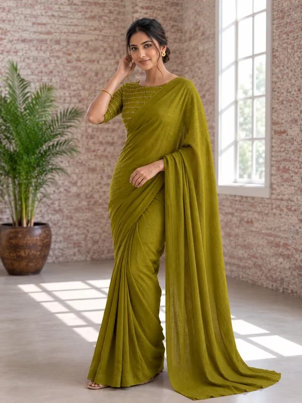 Crush_Rangoli_Saree_With_Rangoli_Crush__Blouse_Sequence_Embroidery_Work