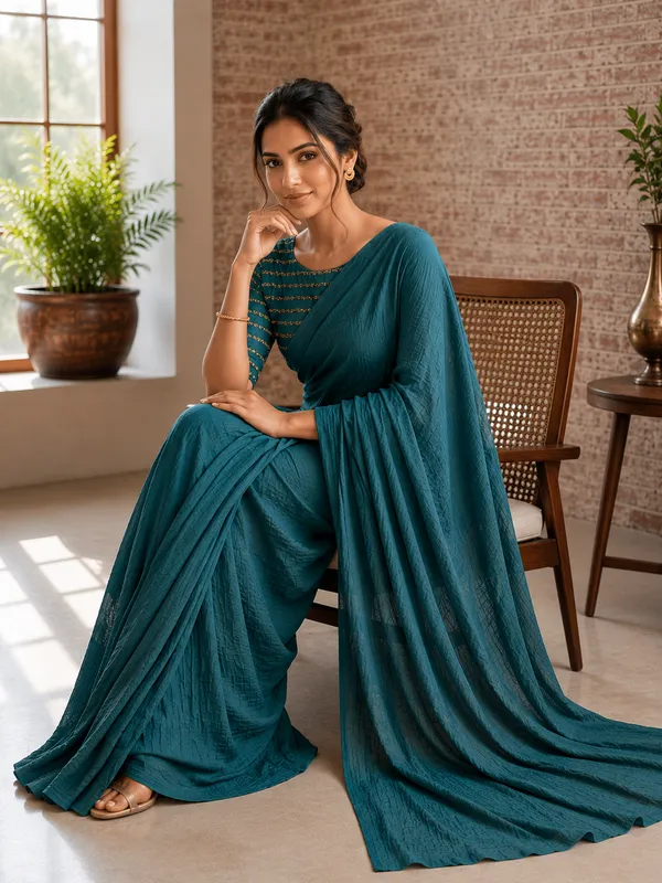 Crush_Rangoli_Saree_With_Rangoli_Crush__Blouse_Sequence_Embroidery_Work