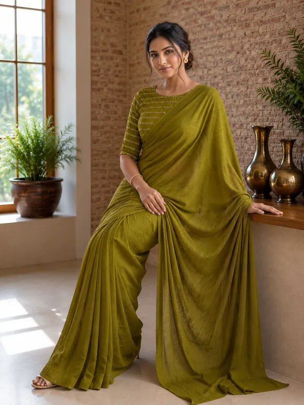 Crush_Rangoli_Saree_With_Rangoli_Crush__Blouse_Sequence_Embroidery_Work