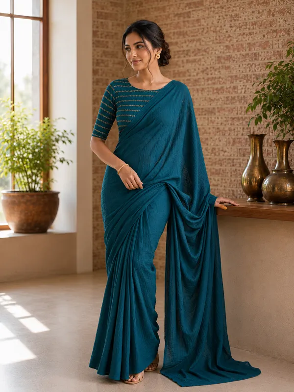 Crush_Rangoli_Saree_With_Rangoli_Crush__Blouse_Sequence_Embroidery_Work