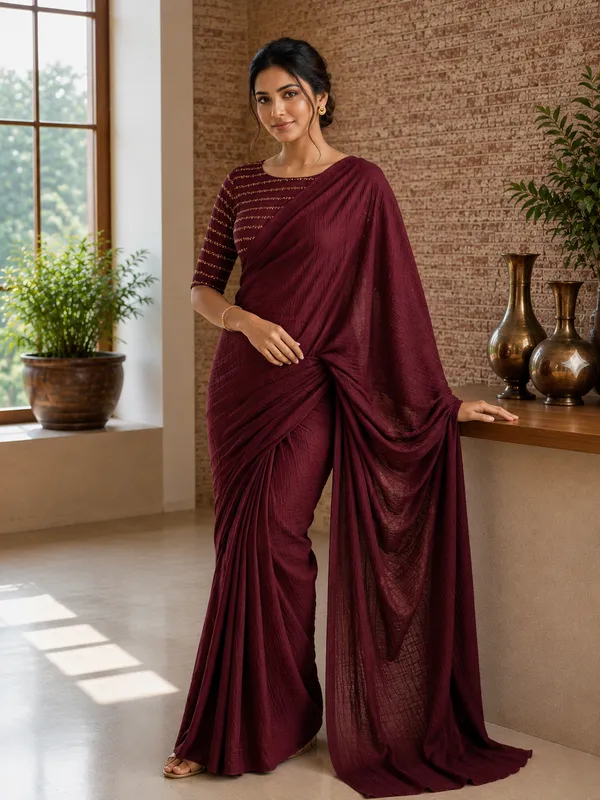Crush_Rangoli_Saree_With_Rangoli_Crush__Blouse_Sequence_Embroidery_Work